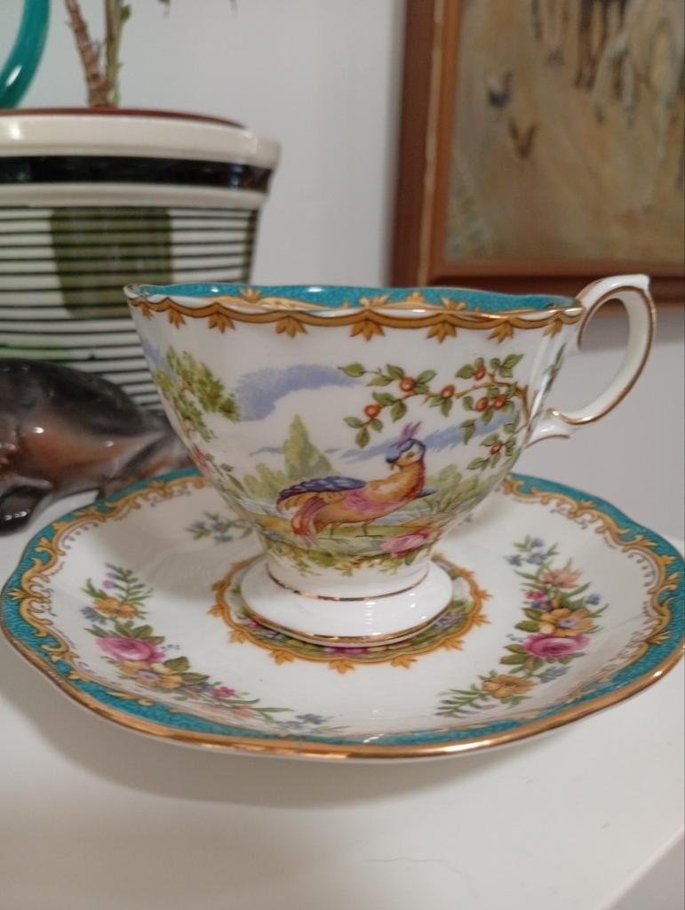Royal Albert Bone China made in England Chelsea Bird, Ophalen of Verzenden