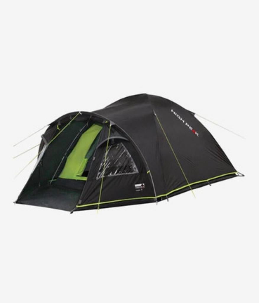 High Peak Talos Koepeltent, Caravans en Kamperen, Tenten, Ophalen, Zo goed als nieuw, Tot en met 4