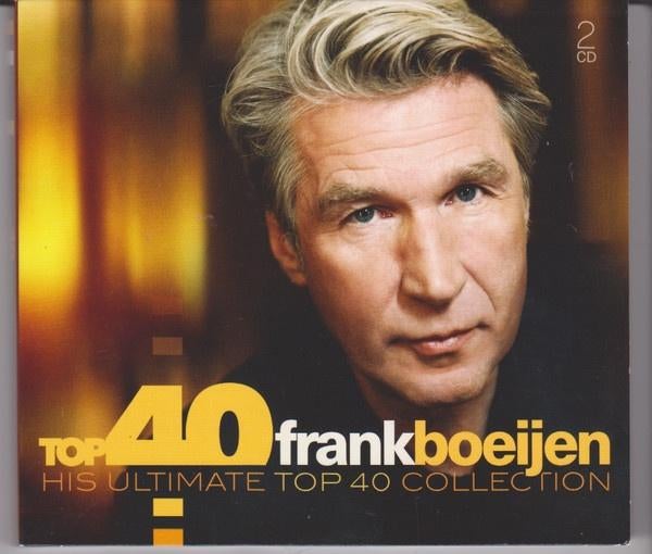 FRANK BOEIJEN 2 CD HIS ULTIMATE TOP 40 COLLECTION het beste, Cd's en Dvd's, Ophalen of Verzenden, Zo goed als nieuw, Levenslied of Smartlap