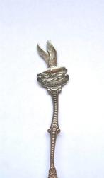 Lepeltje zeemeeuw. Verzilverd., Verzilverd, Ophalen of Verzenden, Zo goed als nieuw, Metaal