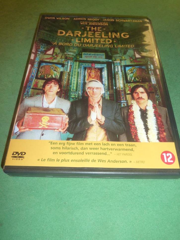 The Darjeeling limited Wes Anderson dvd, Cd's en Dvd's, Dvd's | Filmhuis, Zo goed als nieuw, Overige gebieden, Alle leeftijden