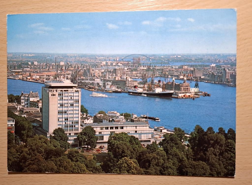 Ansichtkaart Hoofdkantoor van Ommeren Rotterdam., Verzamelen, Verzenden, 1960 tot 1980, Ongelopen, Zuid-Holland