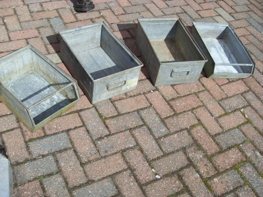 zinken bakken   4 x, Ophalen of Verzenden