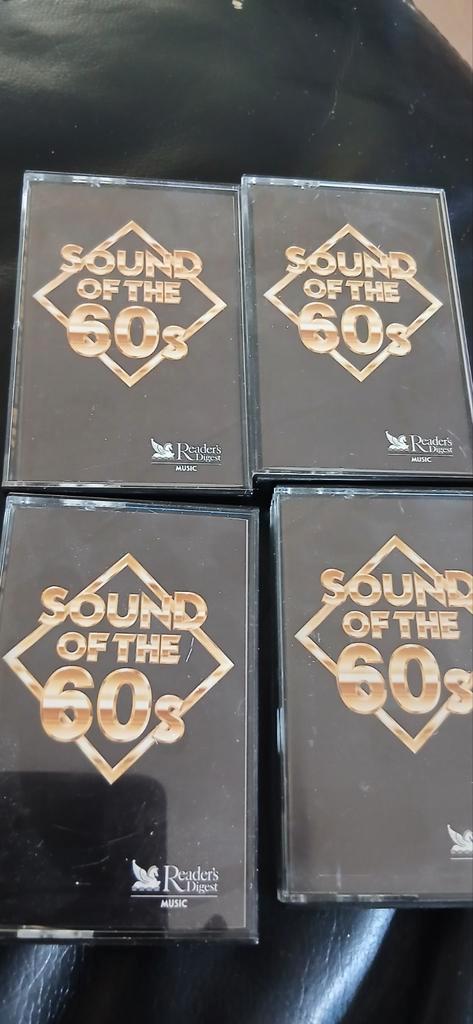 Sound of the 60s Cassettes - Verzamelobject, Cd's en Dvd's, Cassettebandjes, Gebruikt, Origineel, Pop, 2 t/m 25 bandjes, Ophalen of Verzenden