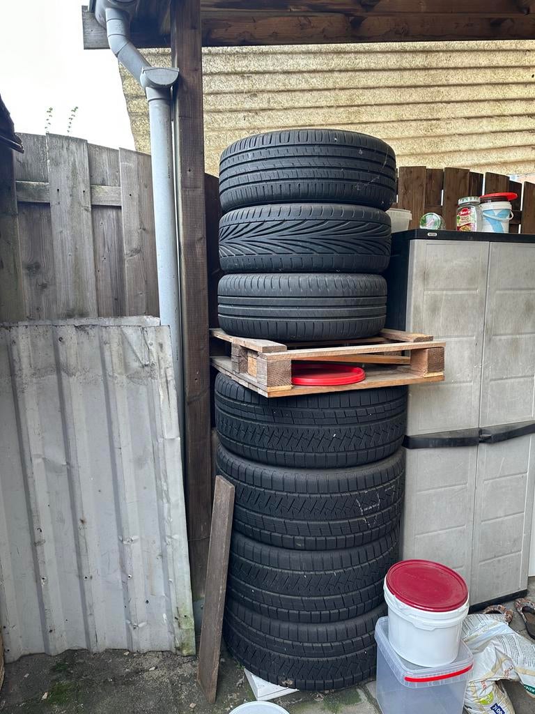 Winterbanden  - slechts 4000 km gebruikt, Ophalen, Gebruikt, Winterbanden, Band(en)