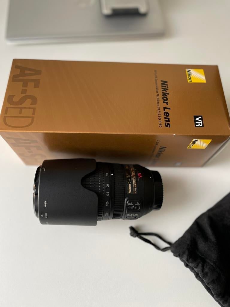 Nikon AF-S VR 70-300mm lens, Audio, Tv en Foto, Fotografie | Lenzen en Objectieven, Ophalen, Zo goed als nieuw, Telelens, Zoom