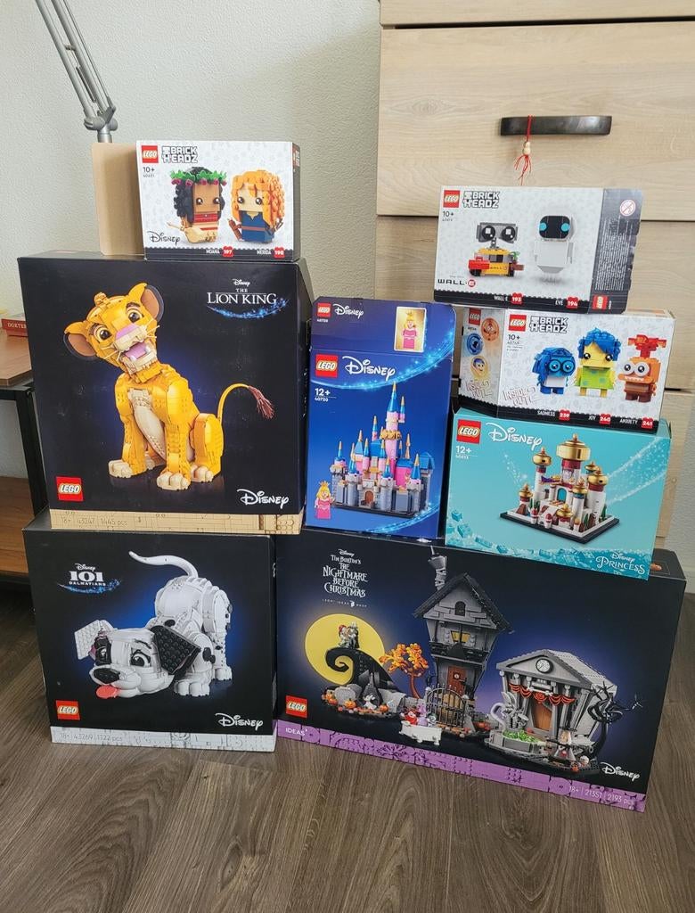 8 Lego Disney sets, Ophalen, Zo goed als nieuw