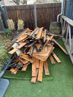 GRATIS - Douglas hout van tuinhuisje, kasten, stookhout, Ophalen, Gebruikt, 250 cm of meer, Overige typen