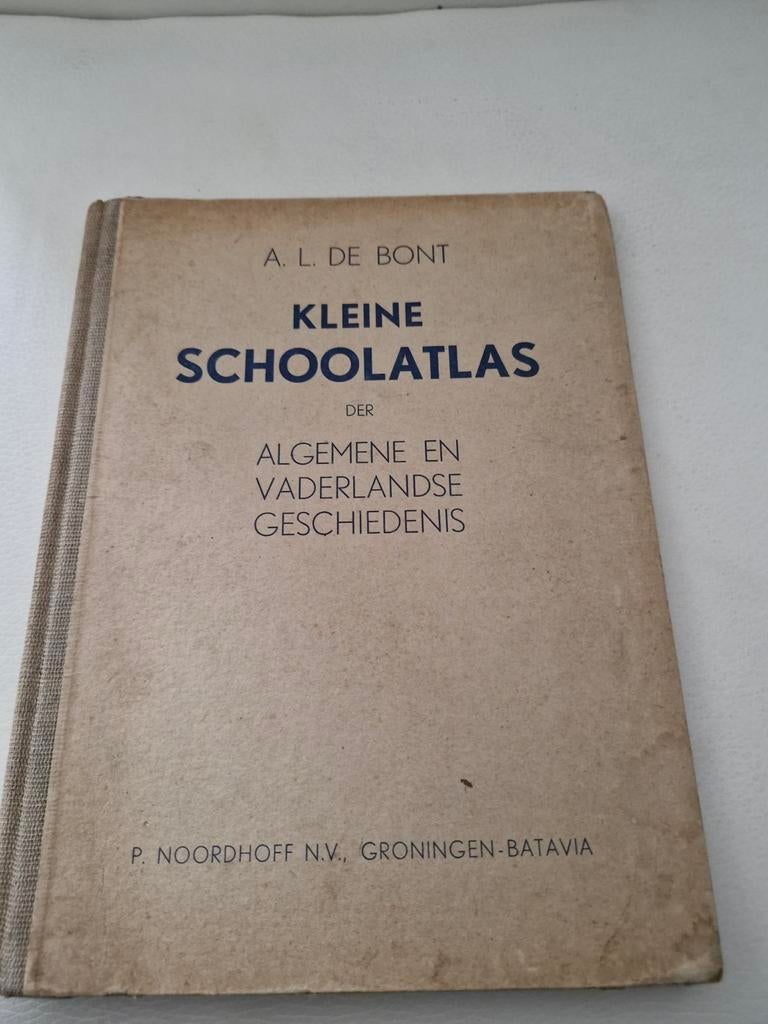 Kleine Schoolatlas A.L. de Bont, Boeken, Ophalen of Verzenden