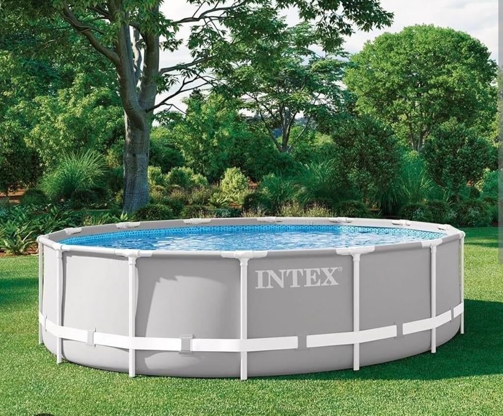 Intex zwembad 427x107, Ophalen, Minder dan 80 cm, Minder dan 200 cm, Opzetzwembad