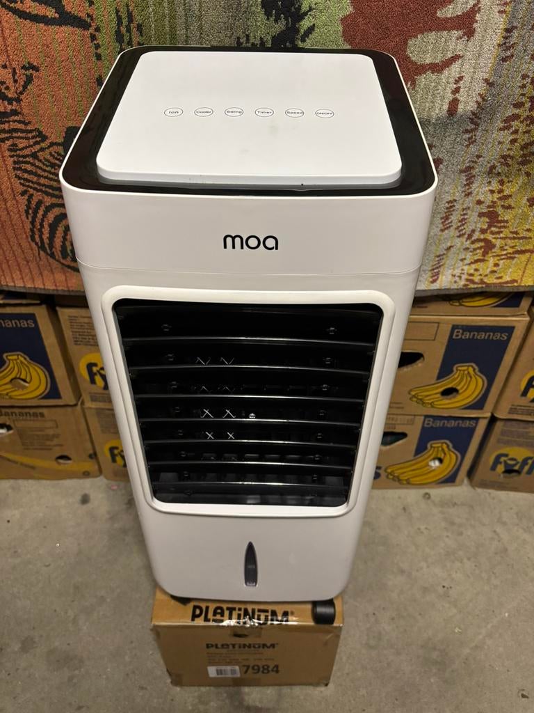 Te koop airco luchtkoeler, Minder dan 60 m³, 3 snelheden of meer, Ophalen of Verzenden, Zo goed als nieuw