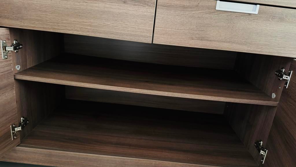 Mooi dressoir in zeer goede staat, Ophalen, Zo goed als nieuw, 200 cm of meer, Met lade(s)