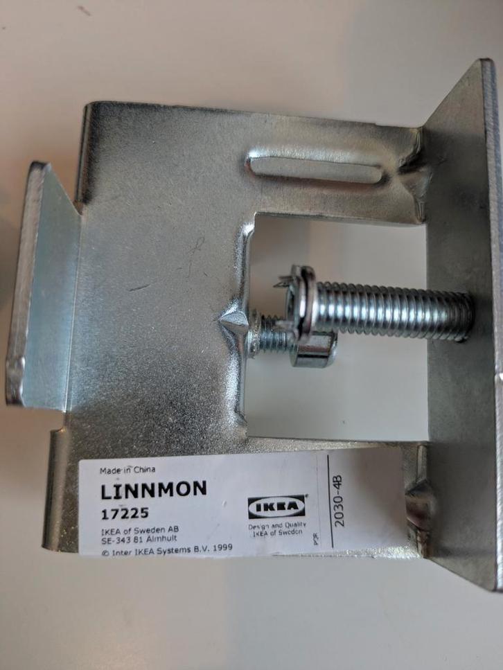 Ikea Linnmon Kallax Bevestigingssysteem, Doe-het-zelf en Verbouw, Hang- en Sluitwerk, Gebruikt, Overige typen, IJzer, Ophalen of Verzenden