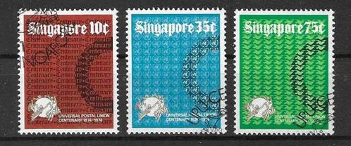 Singapore Michel 215-217 gestempeld  UPU, Postzegels en Munten, Postzegels | Azië, Gestempeld, Zuidoost-Azië, Ophalen of Verzenden