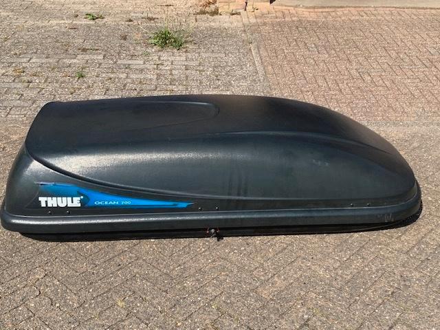 Thule Ocean 200 dakkoffer (zwart), Auto diversen, Dakkoffers, Zo goed als nieuw, Ophalen