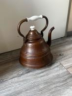 Antieke tinnen theepot van Kurz Tiel, Ophalen of Verzenden