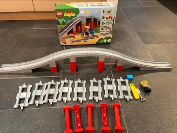 Duplo trein uitbreiding spoorbrug LEGO set 10872 beschikbaar voor biedingen