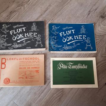 4x fluit lesboeken beschikbaar voor biedingen
