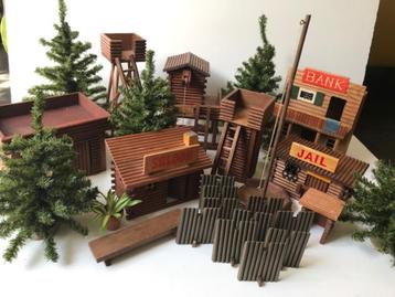 Oehme & Sohne Houten Western Dorp , Cowboy dorp beschikbaar voor biedingen