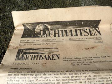 vintage Lichtflitsen - H. de Greeve - Priester - 1948 -- beschikbaar voor biedingen