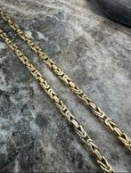 14k gouden massieve koningsketting, Sieraden, Tassen en Uiterlijk, Kettingen, Ophalen of Verzenden, Nieuw, Goud