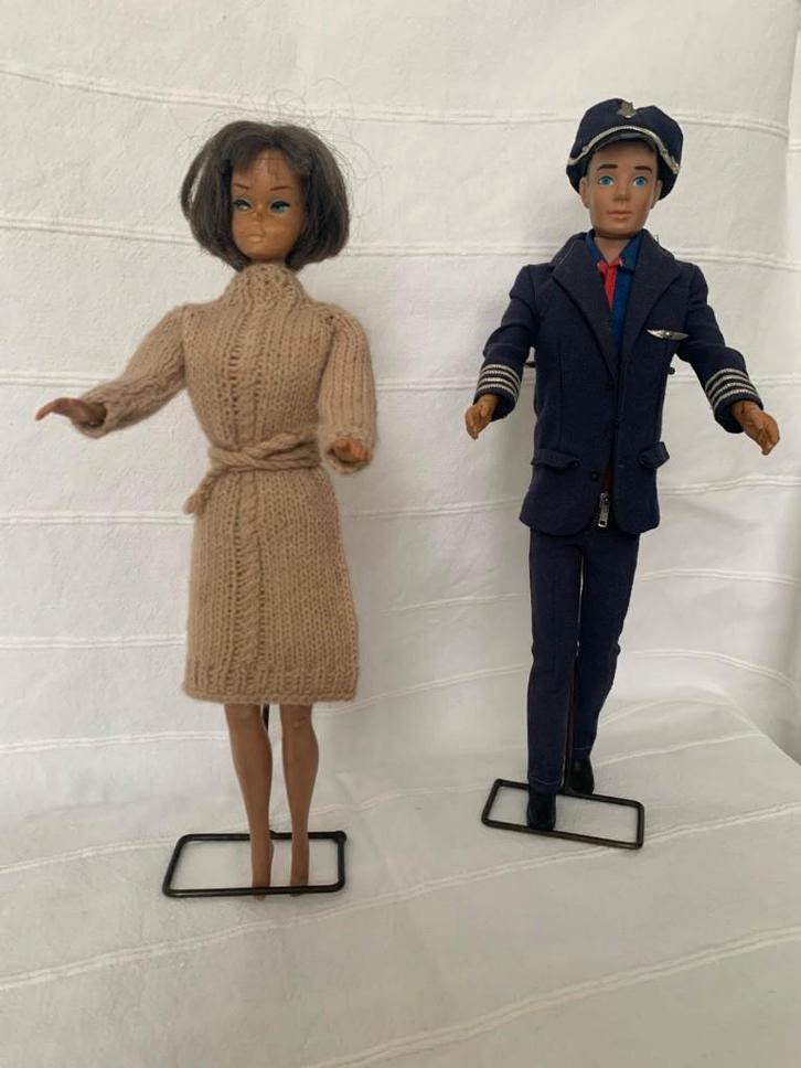Barbie en Ken plus kleding Barbie, Verzamelen, Poppen, Gebruikt, Pop, Ophalen of Verzenden