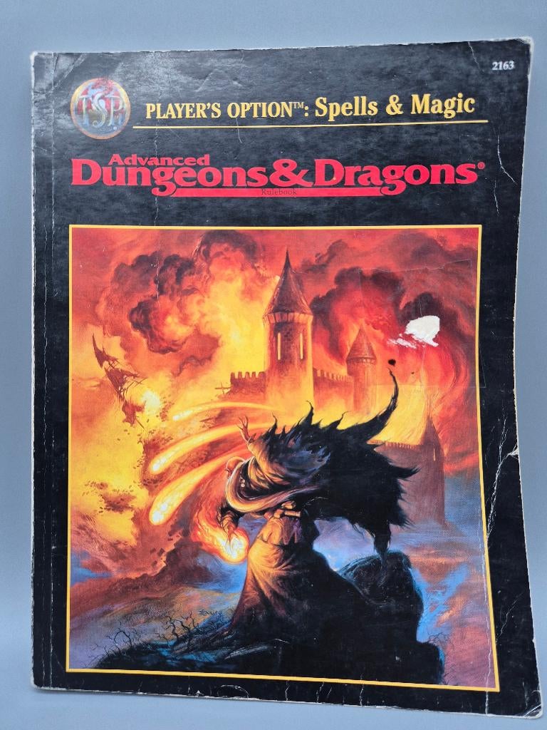 AD&D – Player’s Option: Spells & Magic (TSR 2154), Ophalen of Verzenden, Gebruikt, Historisch, Boek of Catalogus