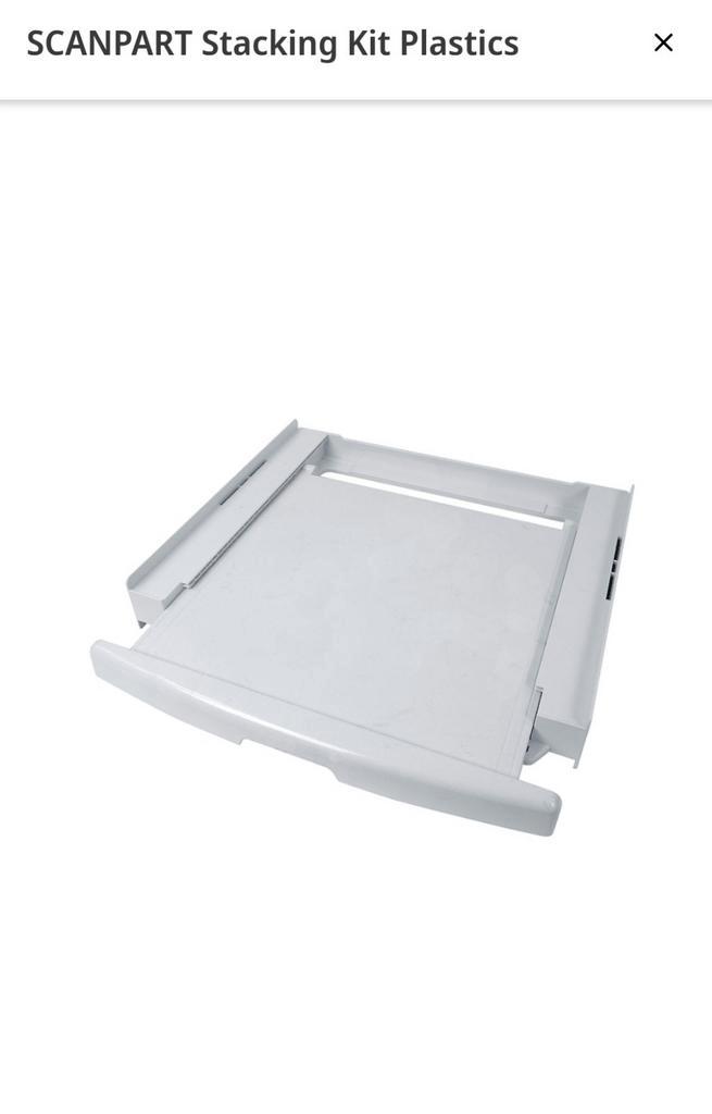 Tussenstuk Wasmachine Droger - Handig en ruimtebesparend!, Witgoed en Apparatuur, Onderdelen en Toebehoren, Gebruikt, Ophalen