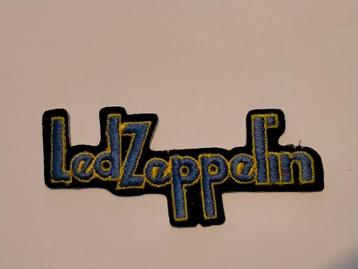 Led Zeppelin rock hardrock logo patch embleem band  beschikbaar voor biedingen