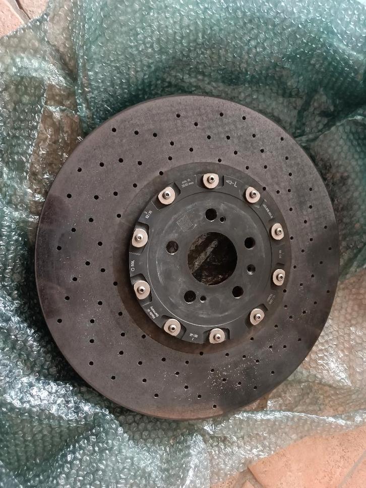 Keramische remschijf audi RS6 linksvoor, Auto-onderdelen, Remmen en Aandrijving, Audi, Nieuw, Ophalen of Verzenden