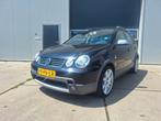 Volkswagen Polo 1.4 FUN 55KW 2004 Zwart cross nieuwe apk, Auto's, Voorwielaandrijving, 15 km/l, 74 pk, 4 cilinders