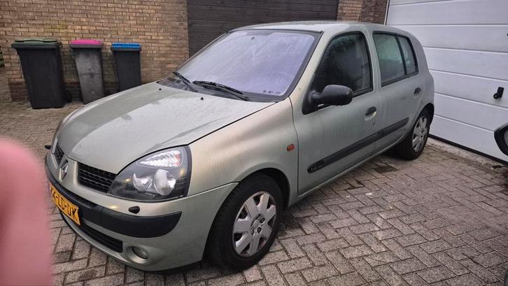 Renault Clio 1.4 16V 5DR AUT 2002 Groen, Auto's, Renault, Particulier, Clio, Benzine, D, Hatchback, Automaat, Origineel Nederlands