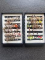 80 droge vliegen en nimfen (Wondervliegen), Ophalen of Verzenden, Zo goed als nieuw, Complete set
