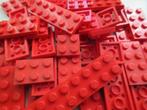 nr. 8217, 50 rode platte plaatjes, 2 nop breed, div.maten nr, Complete set, Ophalen of Verzenden, Lego, Zo goed als nieuw