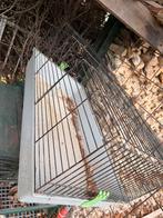 Konijnenkooi, Dieren en Toebehoren, Knaagdieren en Konijnen | Hokken en Kooien, Kooi, 110 cm of meer, Zo goed als nieuw, Ophalen