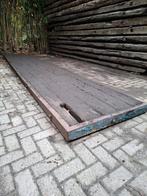 Dragline schot met stalen rand, 10cm dik, gebruikt, Gebruikt, Ophalen of Verzenden, 50 mm of meer, Pallet