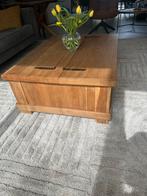 Salontafel/kist, Huis en Inrichting, Ophalen, Gebruikt, 100 tot 150 cm, Teakhout