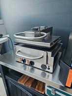 Silex S-121 Hamburger Grill - Clamshell klem Grill -Bakplaat, Grillplaat, Ophalen of Verzenden, Zo goed als nieuw, Gladde Bakplaat