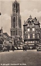 Utrecht - Vischmarkt met volk, Ophalen of Verzenden, 1940 tot 1960, Gelopen, Utrecht