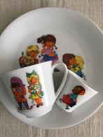 Seltman Kinderservies / Bord / Mok / Eierdop 70e jaren, Ophalen of Verzenden, Zo goed als nieuw, Overige stijlen, Bord(en)