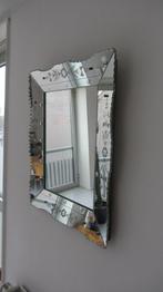 Vintage Venetiaanse spiegel, Ophalen, Gebruikt, Minder dan 100 cm, Rechthoekig