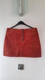 Zara rib rok - maat L - rood/bruin, Maat 38/40 (M), Ophalen of Verzenden, Gedragen, Boven de knie