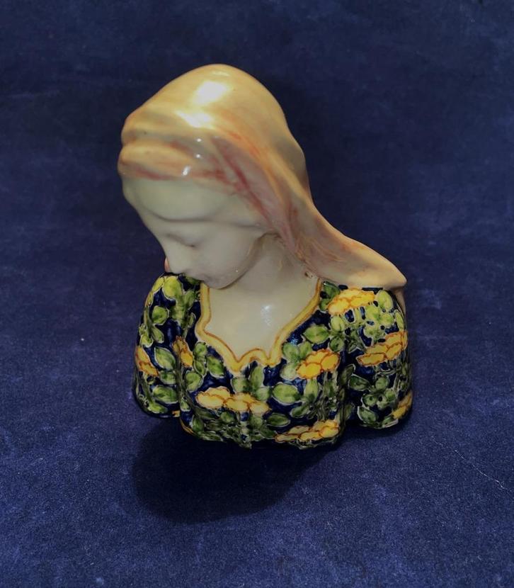 LET OP ! Prachtig ingetogen beeld Maria / Madonna ANGELO MIN, Antiek en Kunst, Antiek | Keramiek en Aardewerk, Verzenden