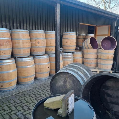 Regenton, wijnvat, wijnvaten, Tuin en Terras, Regentonnen, Zo goed als nieuw, Hout, 150 liter of meer, Ophalen