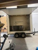 Foodtrailer met grote klep en rvs koeling gesloten aanhanger, Ophalen of Verzenden