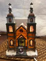 Decoratief Kerkje met Verlichting, Diversen, Kerst, Ophalen of Verzenden, Zo goed als nieuw