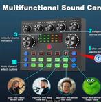 Professionele Sound Card Mixer Set, Ophalen of Verzenden, Nieuw, Minder dan 5 kanalen, Microfooningang