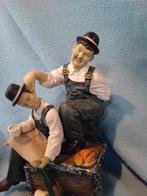 Laurel en Hardy beeldje, Antiek en Kunst, Ophalen of Verzenden