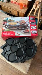 Gourmer/raclette set 6 persoons, Witgoed en Apparatuur, Gourmetstellen, Ophalen, Gebruikt, 4 t/m 7 personen