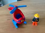 Playmobil 123 ; Brandweer Helikopter, Ophalen, Gebruikt